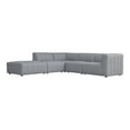 thumbnail image 2 of Moe's Home Collection Lyric Dream Modular Sectional Left Grey, 2 of 5