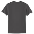 thumbnail image 3 of Port & Company Men's Tall 50/50 Cotton/Poly T Shirts 3XLT Charcoal, 3 of 3