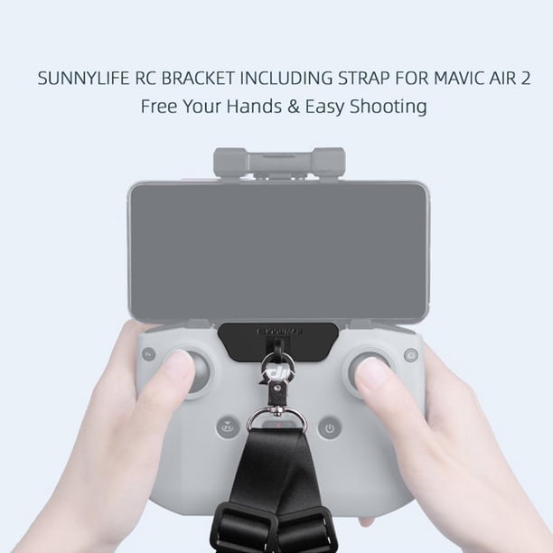Correa de cuello ajustable + hebilla colgante para control remoto DJI Mavic Air 2 Likrtyny Para estrenar