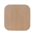 thumbnail image 2 of Mid Century Modern Dining Table Faux Wood Veneer Rubber Wood Tapered Splayed Legs Minimalist Dining Room Furniture（Light Natural）, 2 of 7