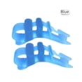 thumbnail image 5 of Separadores de dedos superpuestos con silicona para corrección del pulgar hacia afuera, para uso diurno y nocturno. Diseño práctico de separadores de dedos de silicona con doble orificio, 5 of 5