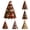 Christmas Patchwork Fabric Diy Decor Kit #B, variant on DIY Quilted Christmas Tree Kit, DIY Holiday Patchwork Sewing Craft Kit, 3D Fabric Patchwork Craft Set, Handmade Christmas Home Decor for Mantel Table Office Display, Gifts for Quilting Lovers (#A)