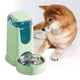 thumbnail image 1 of Dispensador automático de agua para mascotas, alimentador de agua para perros, estación de alimentación grande sin goteo, fuente de agua para mascotas Verde Yinane Dispensador Automático, 1 of 8