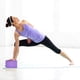 thumbnail image 5 of Juego de 2 bloques de yoga EVA para estabilidad, bloques de yoga para meditación, yoga, pilates, apoyo y fortalecimiento de posturas. TUNC Sencillez, 5 of 5