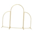 thumbnail image 4 of 3 piezas de soporte de fondo de arco de boda, soporte de fondo de arco, marco de fondo arqueado multifuncional estable para decoración interior del Estilo A, 4 of 8