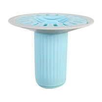 Rbaofujie Sink Colander Toilet Universal Straight Odor Proof Floor Drains Core Household Automatic Closure Easy To Install Filter Proof Floor Cover Kitchen Cleaning Supplies Blue