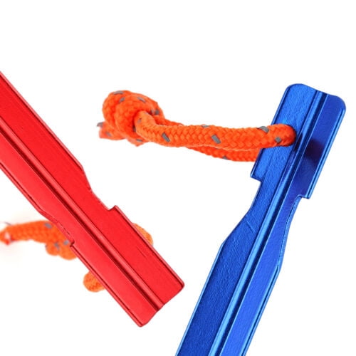 Aluminium Canopy Tent Pegs Garden Outdoor Hiking Nail Stakes Heavy Duty