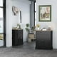 thumbnail image 4 of Gabinete de buffet de aparador con almacenamiento, gabinete de almacenamiento con puerta y estante ajustable, mesa de consola de bar de café de acento moderno para cocina, entrada, 4 of 6
