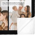 thumbnail image 5 of Custom Blanket with Picture Personalized Blankets and Throws Photo Blanket for Valentine Christmas Customized Valentines Day Gifts for Mom Dad Couple Boyfriend Girlfriend Wife Husband Blankets, 5 of 5