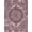 Violet Purple, Pattern 18, variant on Purple Vintage Plum Distressed Centerpiece Featuring Intricate Swirled for Dining Room, Large Office, Lounge, Non-Slip Chair-Friendly