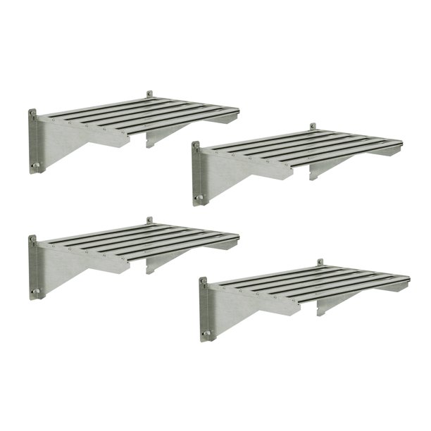 Palram Canopia Heavy Duty Greenhouse Shelf Bundle (4 Shelves