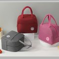 thumbnail image 3 of Bolsa de almuerzo aislada, reutilizable, grande, linda, para el trabajo, 3 of 8