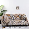 thumbnail image 1 of Housse de Sofa Extensible pour Salon, Housse Géométrique, Housse de Canapé Élastique pour Différentes Formes, Housse de Protection contre la Poussière en Forme de L, 1 of 7