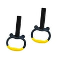 thumbnail image 4 of Almencla Gymnastics Rings Pulling Rings Comfortable Grip Fitness Equipment Body Workout Bar Attachment Bearing Capacity 400kg Gym, 4 of 7
