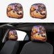 thumbnail image 1 of Gracie y Pedro Funda Protectora Universal para Reposacabezas de Coche, Funda Elástica para Reposacabezas de Asiento de Auto, Funda de Tela Antipolvo, Accesorios de Interior 2 Piezas, 1 of 6