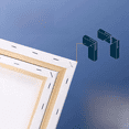 thumbnail image 2 of Marco de pintura al óleo con lienzo, pintura de algodón, marco interior de lino, madera maciza, gouache, pigmento acrílico, tablero de pintura al óleo pintado a mano, 2 of 2