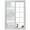 Multicolor, variant on Blue Beige Farmhouse Window Privacy Film, Vintage Wooden Striped Static Cling UV Sun Blocking Heat Control Window Tint Day and Night, Non-Adhesive Reusable One Way Windows Privacy Cover 17.7''x78.7''