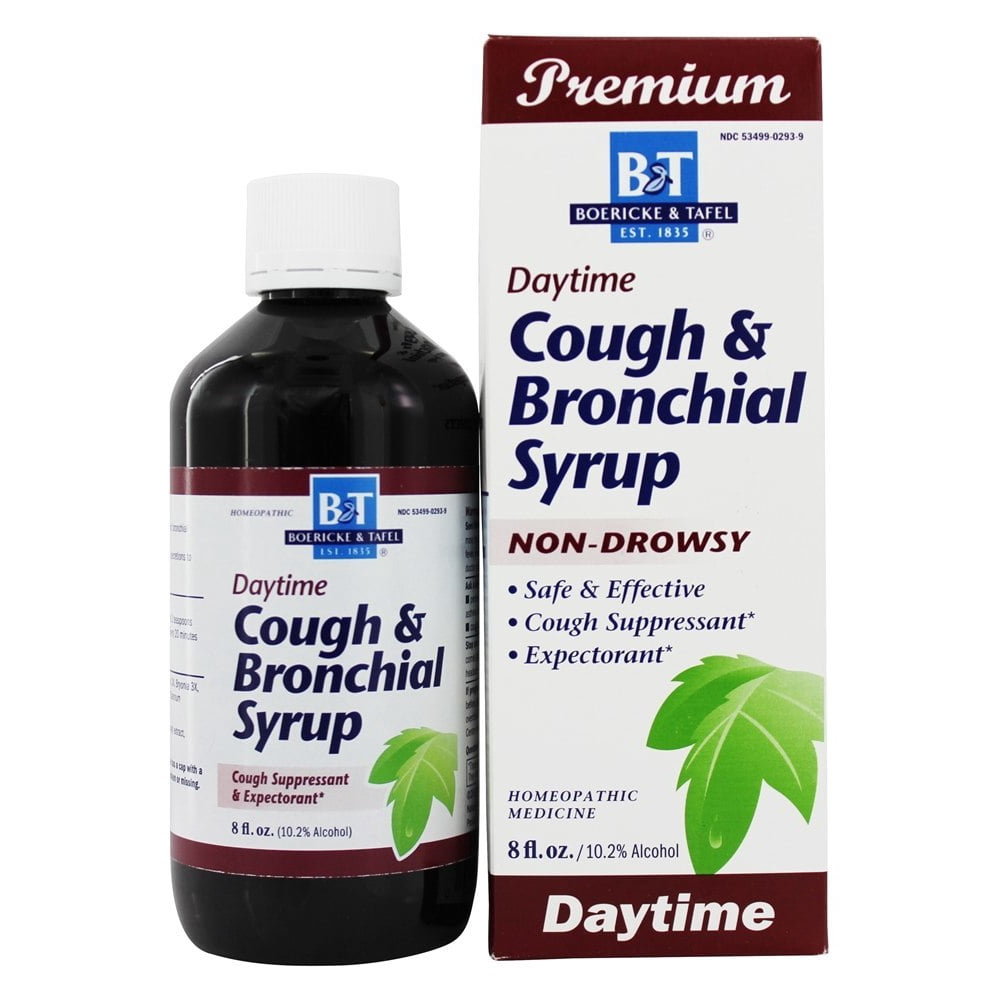 Boericke & Tafel Cough & Bronchial Syrup Daytime 8 oz. Walmart