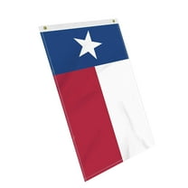 FRCOLOR Texas Flag Decoration Vibrant Polyester State Flag for Use 5 Feet by 3 Feet