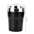 thumbnail image 4 of Cendrier de Voiture Cendrier de Voiture Support de Cendre de Voiture Portable Cendrier Portable Auto Voiture Alliage d'Aluminium Support de Cendrier Fumée Noir, 4 of 8