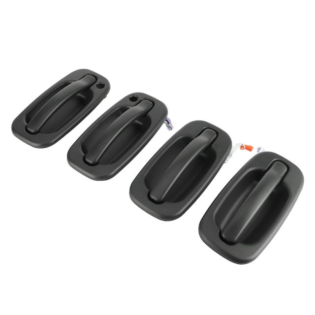 4 Pcs Poignée de Porte Extérieure 15034985 15034986 15107655 15107656 Compatible avec Silverado/Tahoe/Suburban