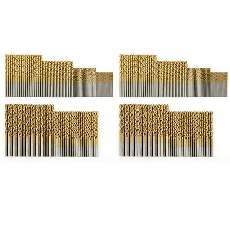 

240 Pcs Titanium Drill Bit Set HSS Drill Bits for Metal Steel Wood Plastic Copper Aluminum Alloy 1mm to 3.5mm