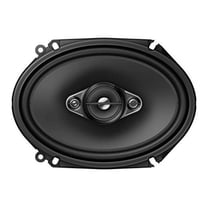 Pioneer TS-A6880F 6" x 8" 4-Way Coaxial Car Speakers, 350 Watts Max Power, Custom-Fit Adapters
