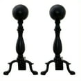 thumbnail image 1 of Uniflame Black Ball Andiron, 1 of 1