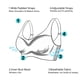 thumbnail image 5 of Women‘s Plus Size Push Up Bra Lace Lift Up Comfort Padded Wirefree Bra Beige D 38, 5 of 6