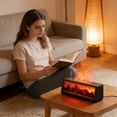 thumbnail image 1 of Fireplace Humidifier Diffuser Flame Diffuser For Home Fire Aroma Diffuser With LED USB Air Humidifiers Aromatherapy Diffuser For Bedroom Diffuser (2 Styles), 1 of 4