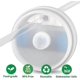 thumbnail image 5 of 8 Set Spill Stopper For Stanley 40 Oz 30 Oz Tumbler, Leak Stopper Compatible With Stanley Qunercher H2.0 Flowstate Tumbler, 5 of 5