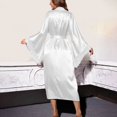 thumbnail image 4 of HNMKIU Women's Robe and Underwear Set for Elegant Nights and Moments,Sizes XL, 4 of 4