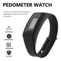 AURARMLET Pedometer Step Counter Bracelet with PU Band, Random Color, Fitness Tracker for Walking and Running, 1 Set