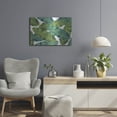 thumbnail image 6 of Luxe Metal Art 'Tropical Leaves 10' by Mark Ashkenazi Metal Wall Art, 24" x 16", 6 of 8
