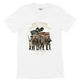 thumbnail image 5 of US Army 250 Years Men's V-Neck T-shirt American Military Veteran DD214 Patriotic, 5 of 7
