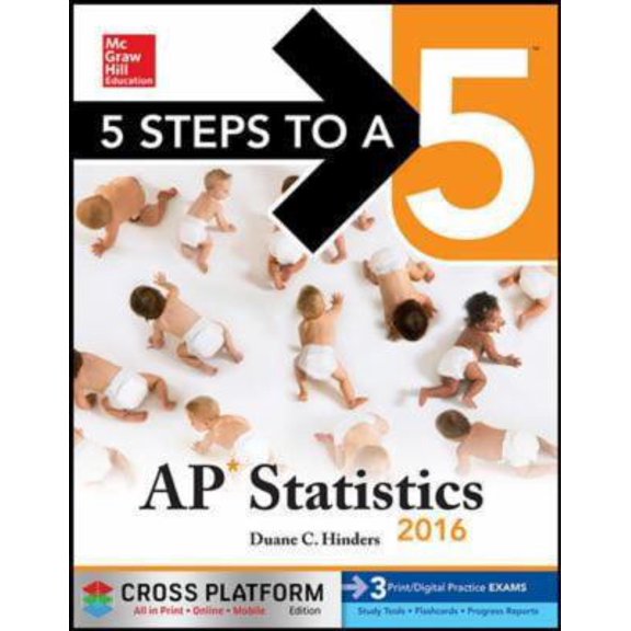 Pre-Owned 5 Steps to a 5 AP Statistics 2016, Cross-Platform Edition (Paperback) 0071844465 9780071844468