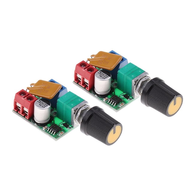 2 uds., licencia de controlador de Control de del Motor , 3 V, 5A, controlador PWM, CC continuo, 3 V, 6 V, 12 V, 24 V, 35 V, voltaje Gloria Controlador de velocidad PWM 5A
