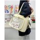 thumbnail image 3 of LHSHID Cute Ribbon Japanese Ita Bag Large Tote Crossbody Bag Messenger Bag for Women Aesthetic Bag Y2K Purse (White), 3 of 6