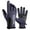 Blue, variant on Windproof Fleece Lined Gloves with Touchscreen Fingertips, Adjustable Wrist Strap for All-Day Comfort in Cold Weather, Outdoor and Daily Use