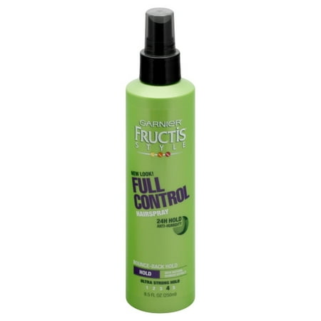 Garnier Fructis Style Hairspray Full Control Anti-Humidity, Non-Aerosol, 8.5 fl.