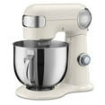 thumbnail image 2 of Cuisinart SM-50CRM Precision Master 5.5-Quart 12-Speed Stand Mixer with Mixing Bowl, Chef's Whisk, Flat Mixing Paddle, Dough Hook, and Splash Guard with Pour Spout, Coconut Cream, 2 of 14