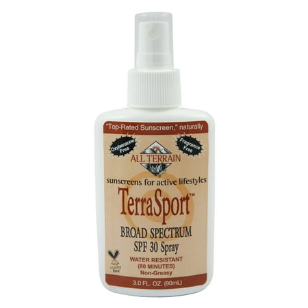 All Terrain TerraSport Sunscreen Spray SPF 30, 3 Fl Oz
