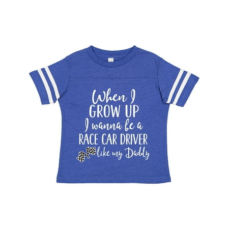 

Inktastic Future Race Car Driver Like Daddy Gift Toddler Boy Girl T-Shirt