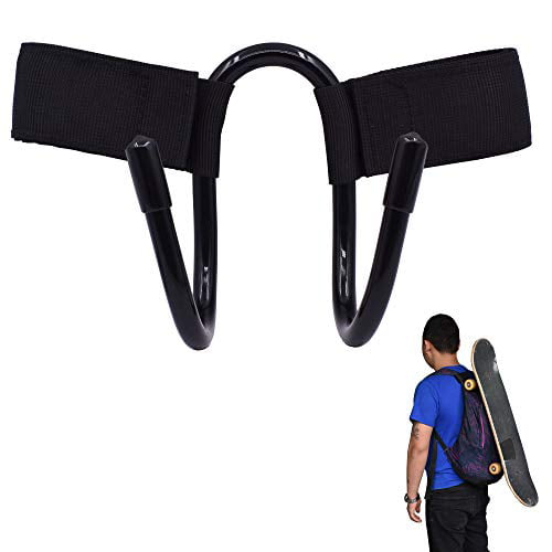 Easy to Use Adjustable Waterproof Backpack Attachment Carrier Hanger Holder for Carrying Mini Cruiser Cruiser Board,Skateboard 2 Pack Fit Backpack Travel School Backpack Laptop Bag Rucksack 