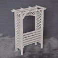 MIRROR 1/12 Scale Grape Trellis Vine Shelf Model Dollhouse Miniature