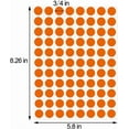 thumbnail image 6 of 1470 Pack Color Coding Circle Dots Stickers: 21 Sheets, 3/4 Inch Round, 19Mm, 7, 6 of 6