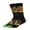 Black #155, variant on Men's & Women's Black Cat Crew Socks, Cute Animal Novelty Cotton Socks for Daily Wear Gray One Size