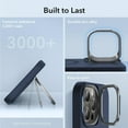 thumbnail image 3 of ESR for iPhone 15 Pro Max Case Cloud Silicone MagSafe with Stash Stand (HaloLock), Military-Grade Protection, Blue, 3 of 8