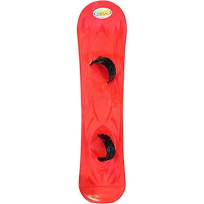 ESP 1149-1CR 107 cm Suprahero Snowboard Starter Board with Adjustable Wrap Bindings Cherry Red by ESP