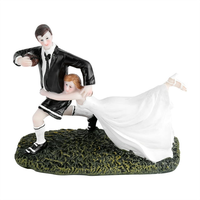 Starbun Decoración de Pastel de Bodas - Romántica Pareja de Novia Bailando estatuilla Decoración de Pastel de Bodas Decoración
